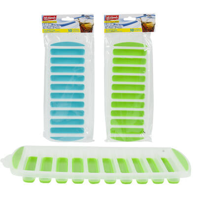 mr. handy 10 cubes ice cube tray- 11.6 - 2 asst. -- 48 per case