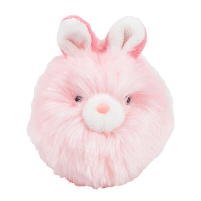 plush 5 bunny puff-pink -- 24 per case
