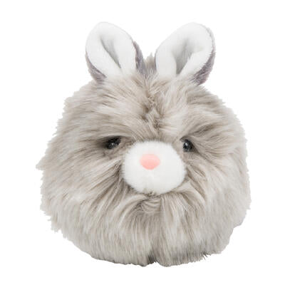 plush 5 bunny puff-grey -- 24 per case