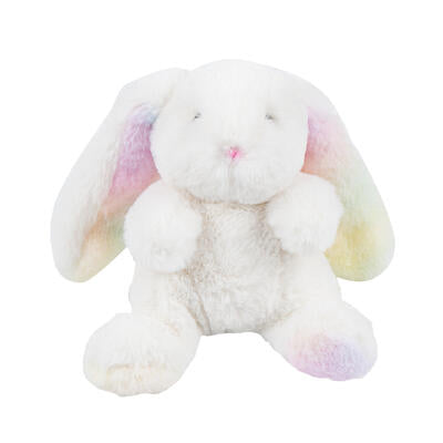 plush 8 rainbow bunny -- 24 per case