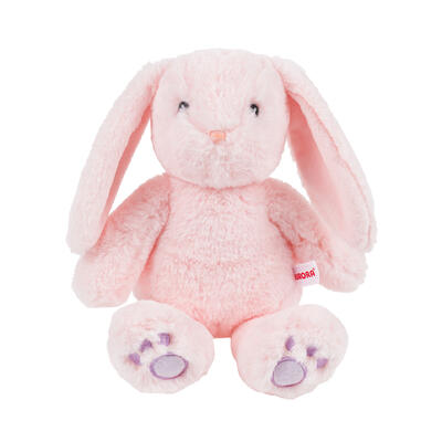 plush 12 brulee bunny pink -- 12 per case