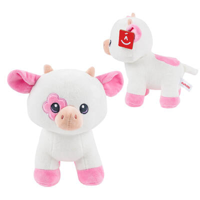 plush 10.5 floral cow peony -- 12 per case