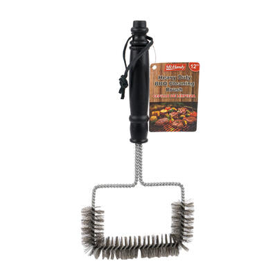 bbq grill brush 12 u-shape s. -- 24 per case