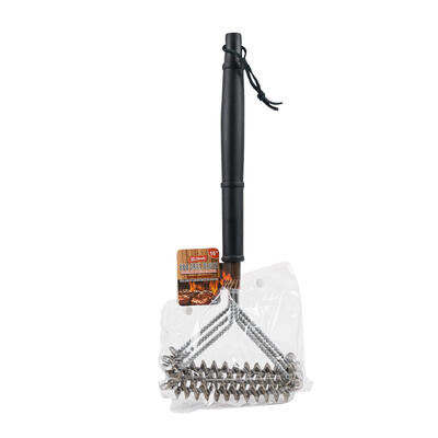 bbq grill brush 16.3 tri-horiz -- 12 per case