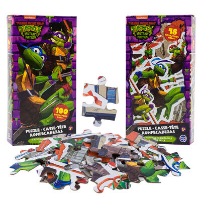 puzzle 48 100pc tmnt 2ast -- 6 per case