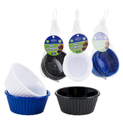 ice cream bowl set 3.5 3pc 5o -- 48 per case