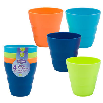 plastic cup set 4pc 7.5oz 220m -- 36 per case