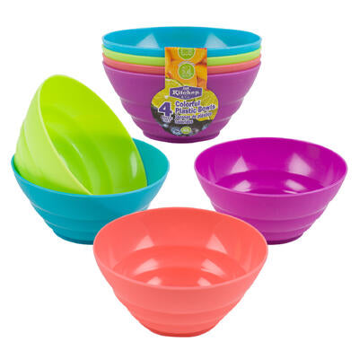 plastic bowl set 4pc 6oz 175ml -- 36 per case