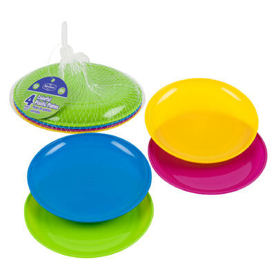 plastic plate set 6.5 4pc 4as -- 36 per case