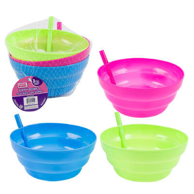 sippy bowl set 3pc18.5oz 550ml -- 48 per case