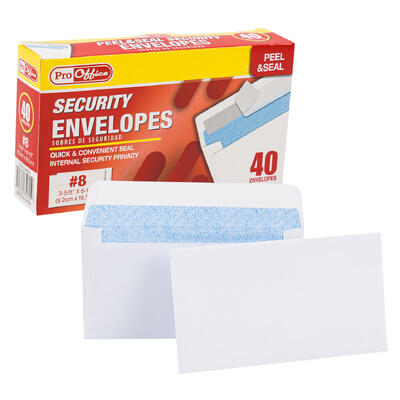 envelope 40ct 3 5 8 x6 1 2 pee -- 24 per case