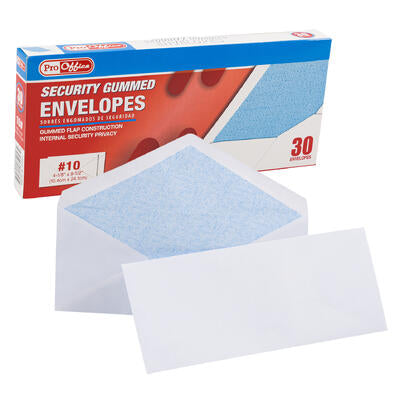 envelope 30ct 4 1 8 x9 1 2 sec -- 24 per case