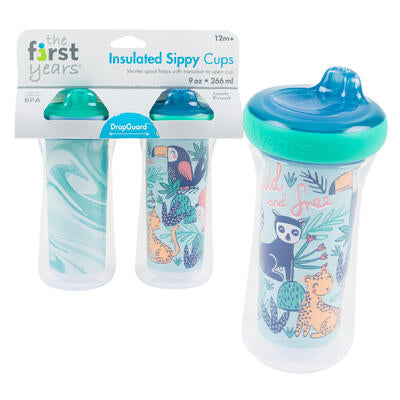 sippy cup 2pk9oz wild free -- 2 per box