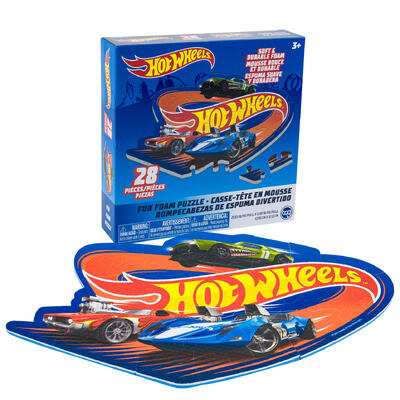 foam floor puzzle 28pc hot whe -- 6 per case
