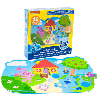 foam floor puzzle 16pc blues c -- 6 per case