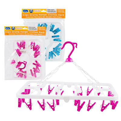 clothes drying hanger 24pegs s -- 12 per case