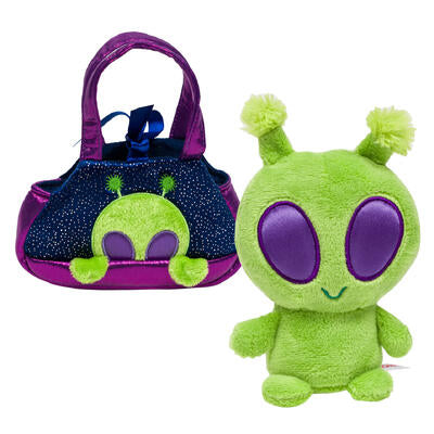 plush 7 2pcw handbag peek-a-bo -- 12 per case