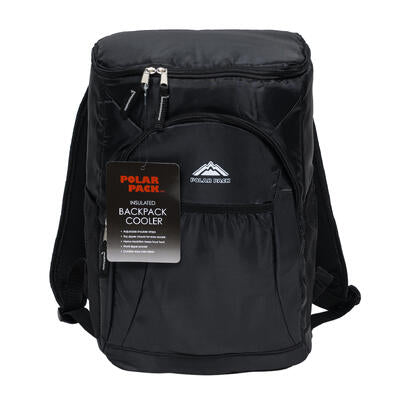 cooler backpack 30can black -- 24 per case