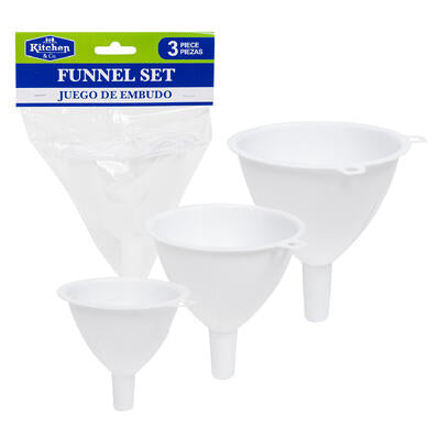 funnel set 3pc ast pk -- 48 per case