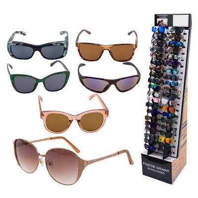 sunglasses mens ladies w floor -- 125 per case