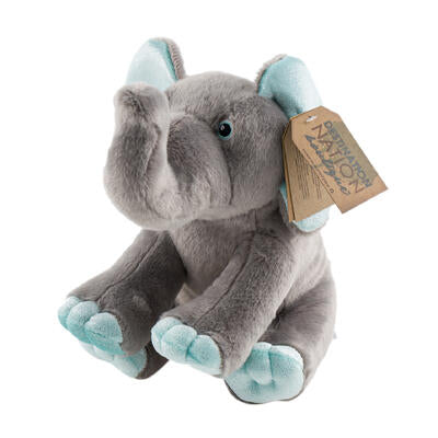 plush 12 mint elephant -- 12 per case