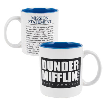 mug 20oz the office dundler mi -- 4 per box
