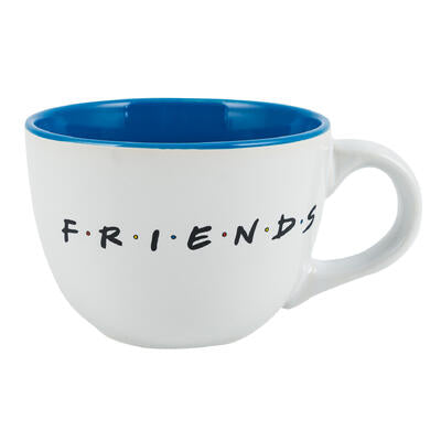 soup mug 24oz friends doodle l -- 12 per case