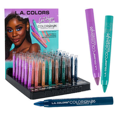 eyeshadow 8 asstd color swipe -- 48 per case