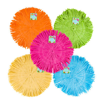 placemat 15 summer round 5asst -- 18 per case