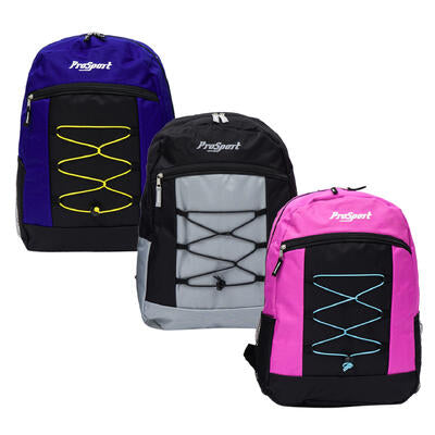 backpack 17 padded straps 3ast -- 6 per box