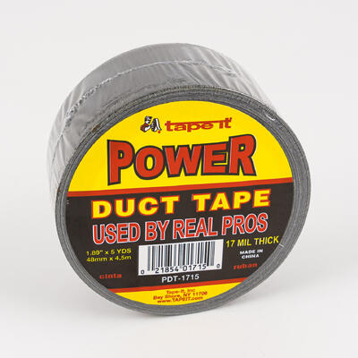 duct tape 1.89 x5yds blk -- 36 per case