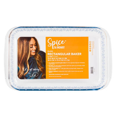 bakeware 3.1qt rect glass -- 2 per case