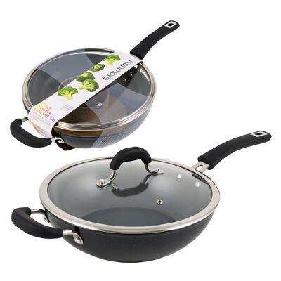 wok 11 rect w lid bakelite hnd -- 1 per case