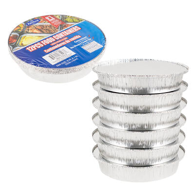 food container 6pk 9 r dw lid f -- 12 per case