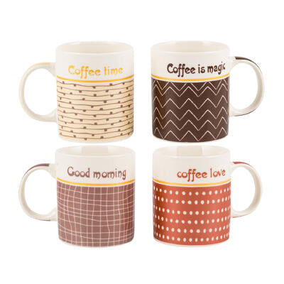 mug 12oz coffee talk 4ast -- 12 per box