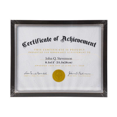 certificate frame 11 brow nwslv -- 24 per case