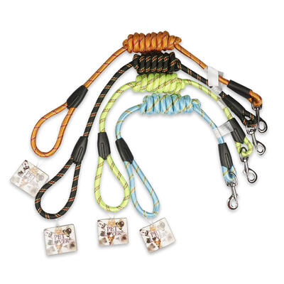 0.5 x 72 large dog leash 4 assorted -- 24 per case