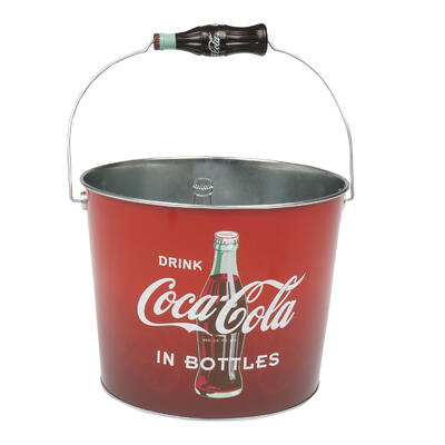 coca cola beverage bucket -- 12 per case