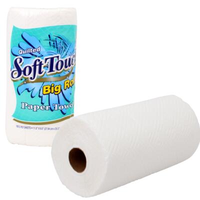 soft touch quilted paper towel - 2-ply -- 24 per case