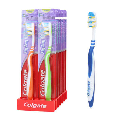 colgate zig zag toothbrush- medium -- 120 per case