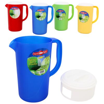 imperial plastics pitcher - 2 1 4qt asst -- 48 per case