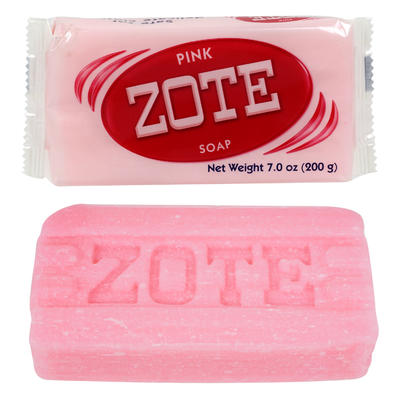 zote pink laundry bar soap - 7oz -- 50 per case