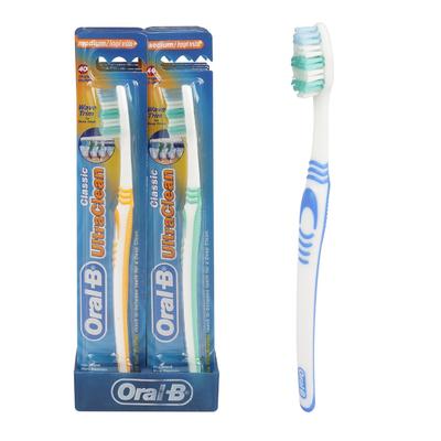 oral-b toothbrush - medium -- 96 per case