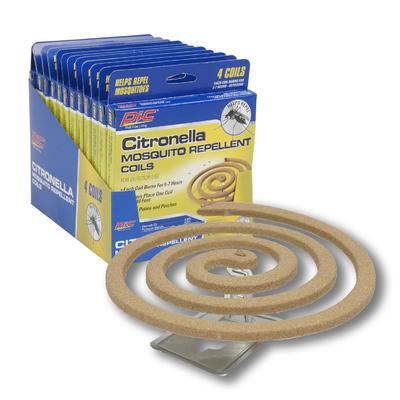 citronella mosquito repellent coils -- 12 per case