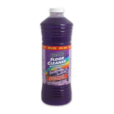 la s totally awesome lavender floor cleaner - 48oz -- 8 per case