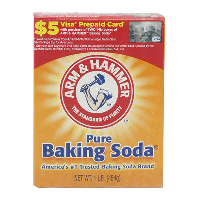 arm and hammer pure baking soda - 16oz -- 24 per case