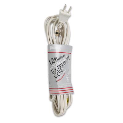 household extension cord - 12ft -- 50 per case