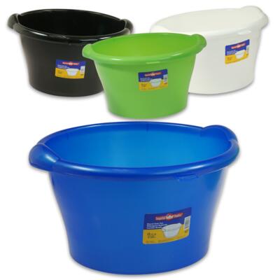 imperial plastics round dish pan - asst 18qt -- 24 per case