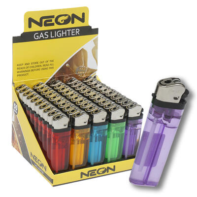 neon disposable color lighter -- 50 per box