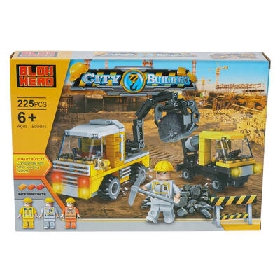 225 piece city builder playset -- 12 per case